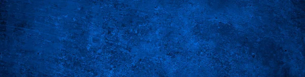 Dark Blue Abstract Background Toned Concrete Wall Surface Texture Dark — Stock Photo, Image