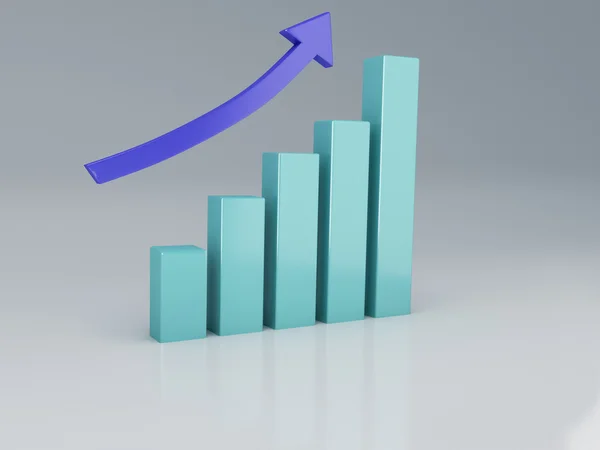 Business graph — Stock Photo, Image