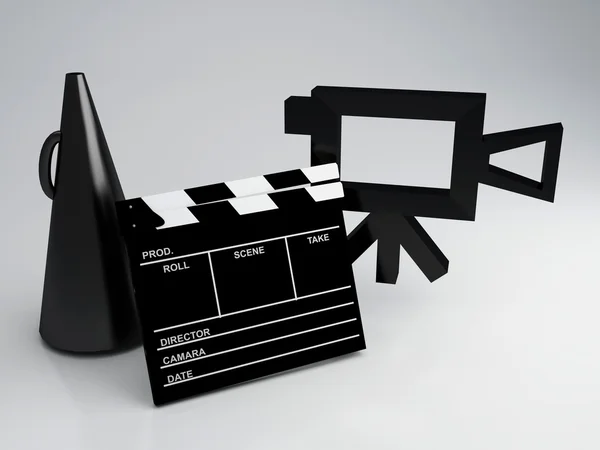 Clapper board — Stock Photo, Image