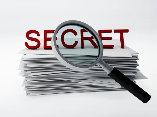 Archivio top secret — Foto Stock