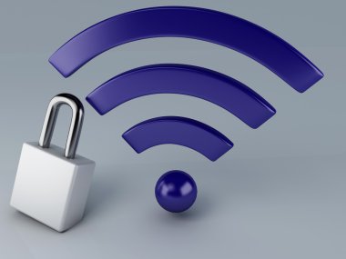 Güvenlik wifi. Internet kavramı