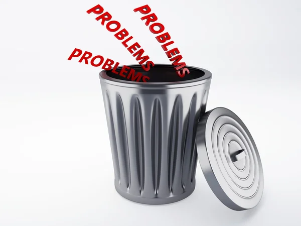 Problem trash — Stock Photo, Image