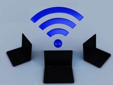 WiFi ağ ve dizüstü