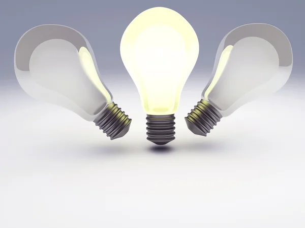 Idea Light Bulb — Stock Photo, Image