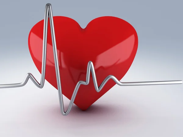 Zdraví srdce — Stock fotografie