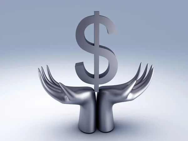 Dollar symbol — Stock Photo, Image