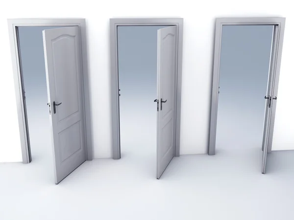 Choice Open Door Possibilities — Stock Photo, Image
