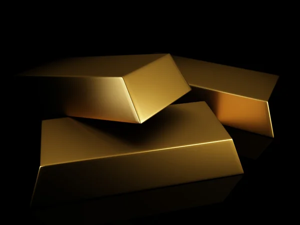 Gold bars — Stock Photo, Image