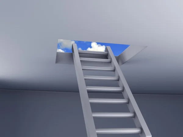 Stairs to heaven. free concept