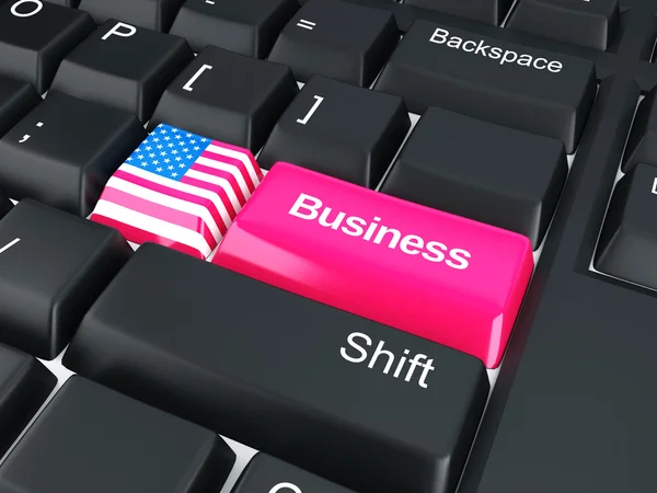 Американский бизнес — стоковое фото