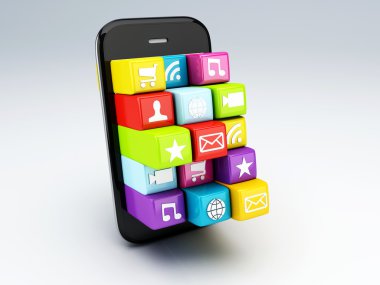 3D cep telefonu app wifi