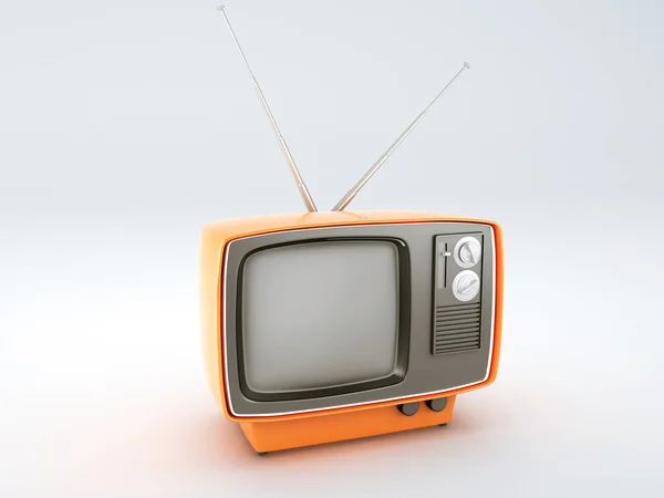 Retro tv — Foto de Stock