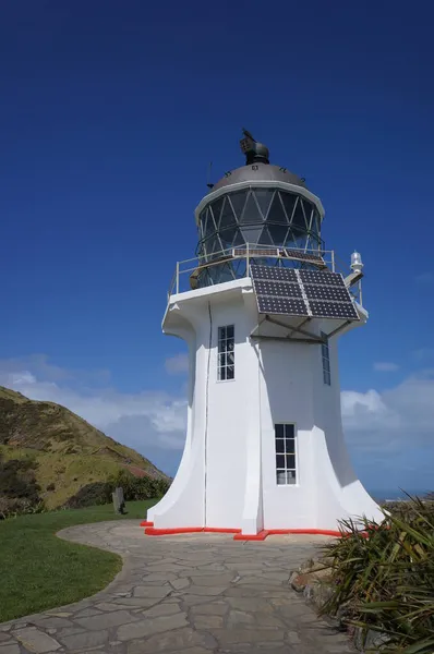 Cape Reinga Leuchtturm Ist Ein Beliebtes Touristenziel Norden Neuseelands — Stockfoto