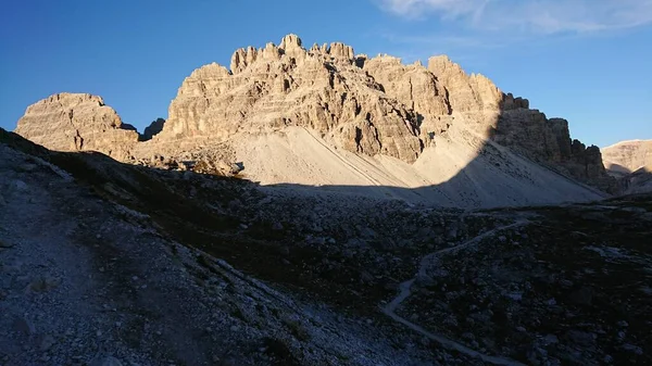 Dolomiti Con Belle Alte Montagne Rocciose Nel Nord Italia — Foto Stock