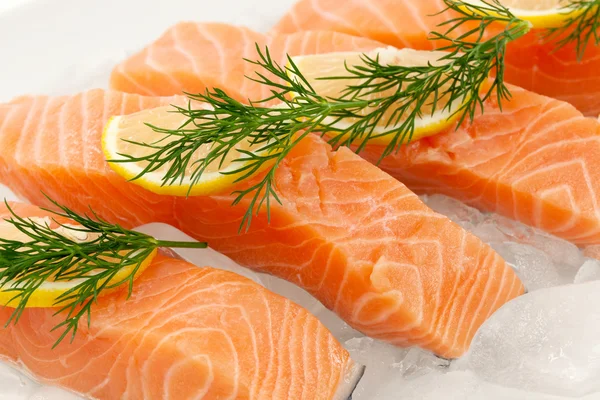 Filets de saumon — Photo