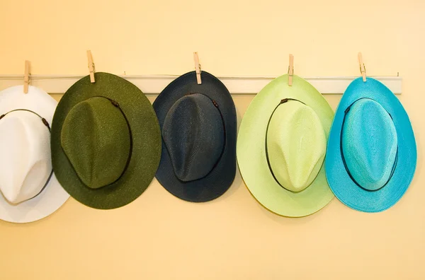 Cappelli di paglia — Foto Stock