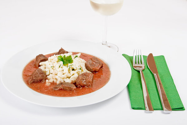 Beef goulash