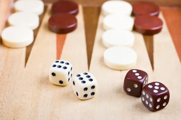 Backgammon — Stockfoto