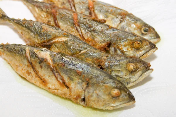 Kızartılmış balıklar — Stok fotoğraf