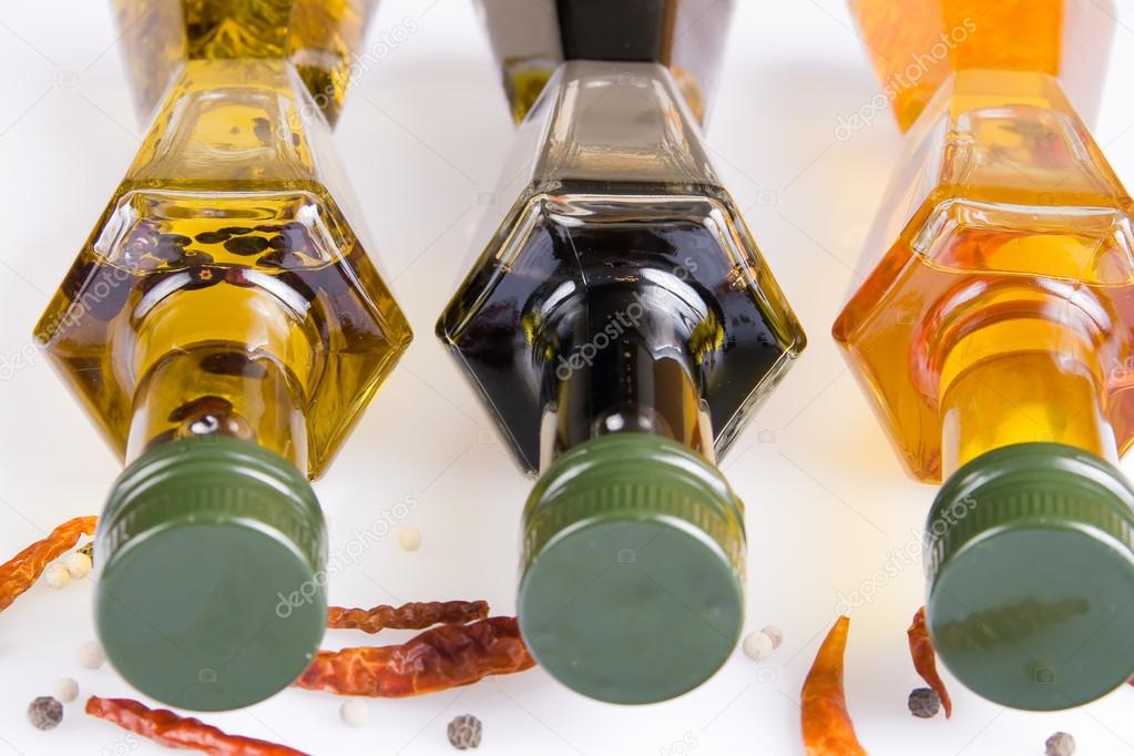 Different edible oils Stock Photo by ©Skystorm 41666749