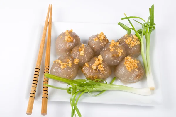 Tapioca knoedels — Stockfoto