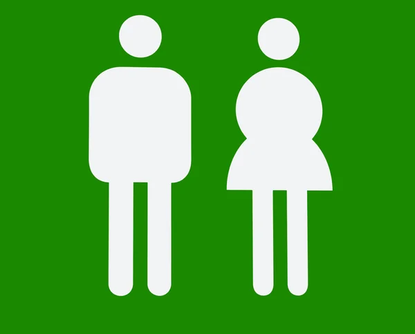 Toilet sign — Stock Photo, Image