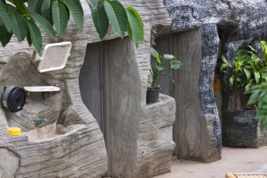 açık banyo