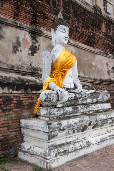 Храм Ват Яй Чай Монгколь в Таиланде — стоковое фото