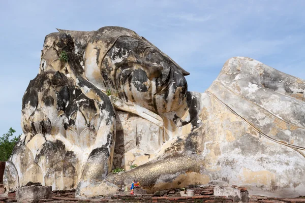 Buddha sdraiato in Thailandia — Foto Stock