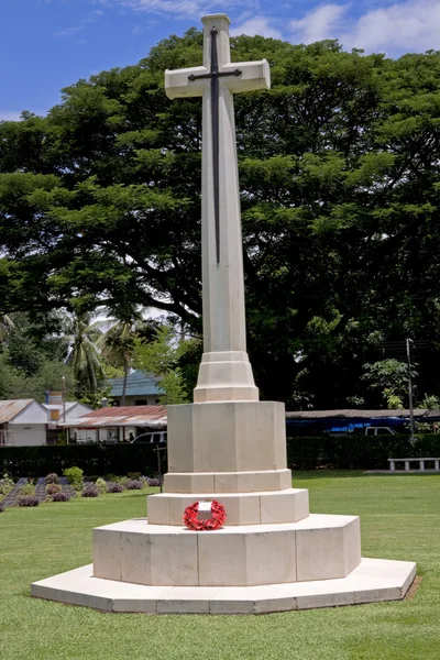 Kanchanaburi krigskyrkogård — Stockfoto