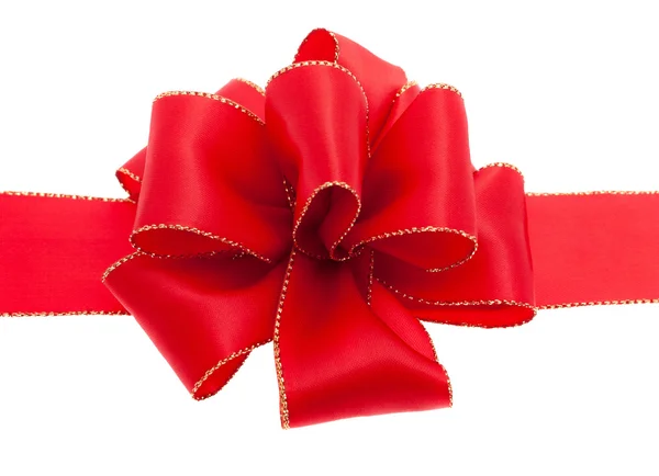 Busur hadiah merah — Stok Foto