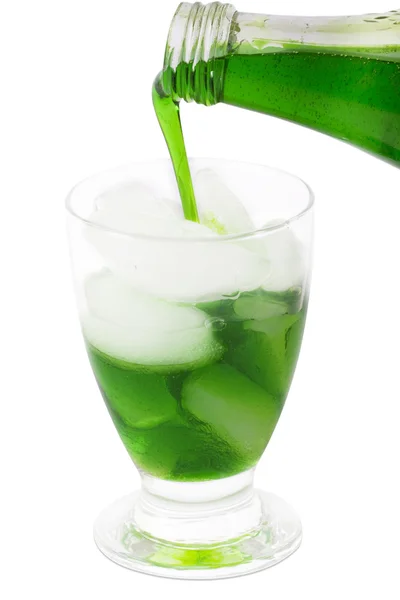 Зеленый сок — стоковое фото