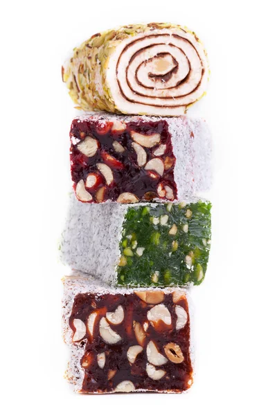 Colorido dulce deleite turco —  Fotos de Stock