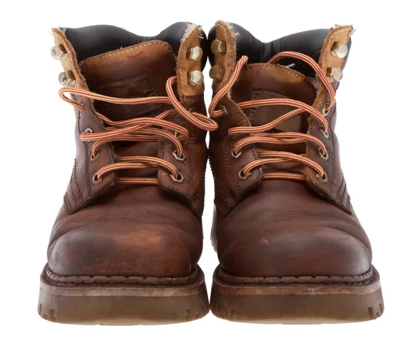 Old work boots — Stock Photo, Image