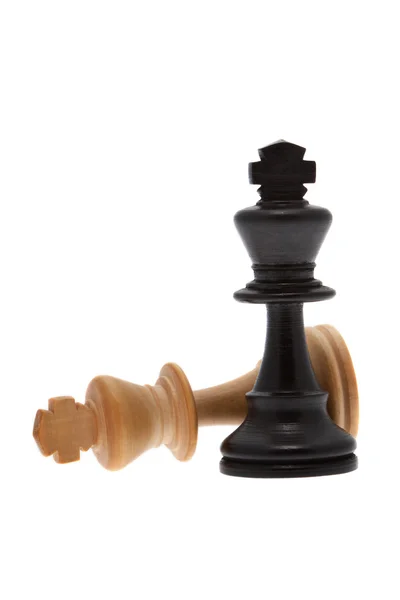 Koning schaakmat — Stockfoto
