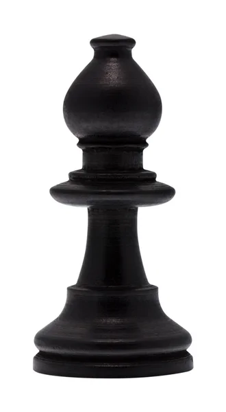 Bispo de xadrez com caminho de recorte — Fotografia de Stock
