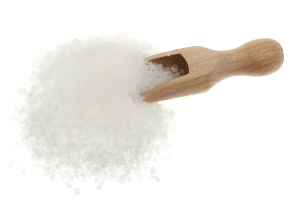 Sól z łopatą — Zdjęcie stockowe