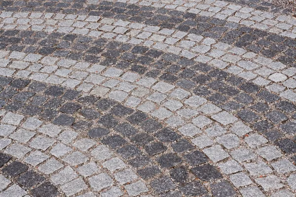 Cobbled road — Stock Photo, Image