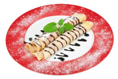 kırpma yolu ile Pancakes