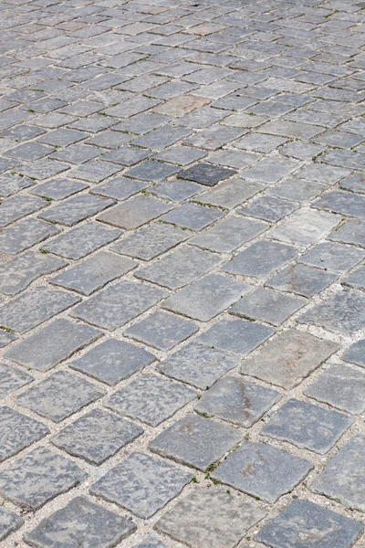 Strada cu pietre pietruite — Fotografie, imagine de stoc