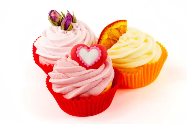 Verschillende cupcakes — Stockfoto