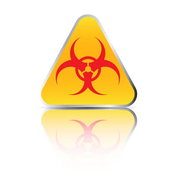 Biohazard sign. Illustration on white background for design — Stock Vector