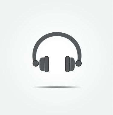 Kulaklık vektör simgesi