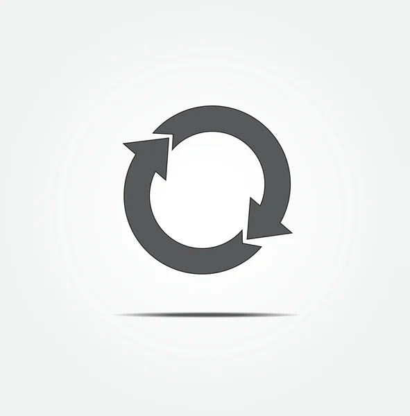 döngüsü ok vektör simgesi