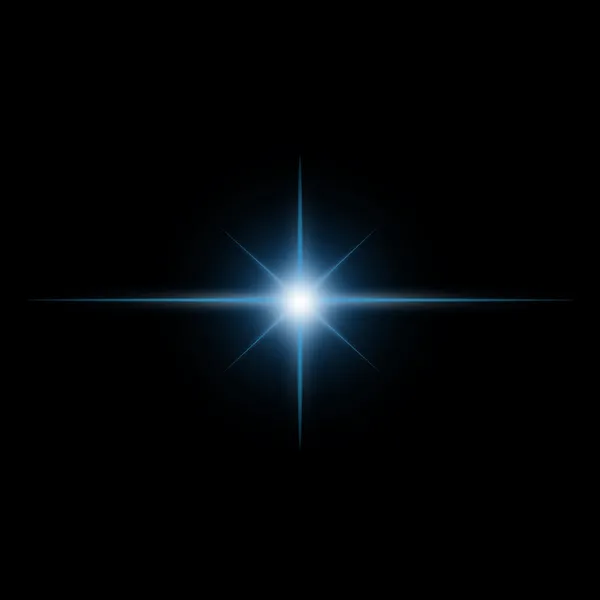 スター バースト光ビームのベクトル — ストックベクタ