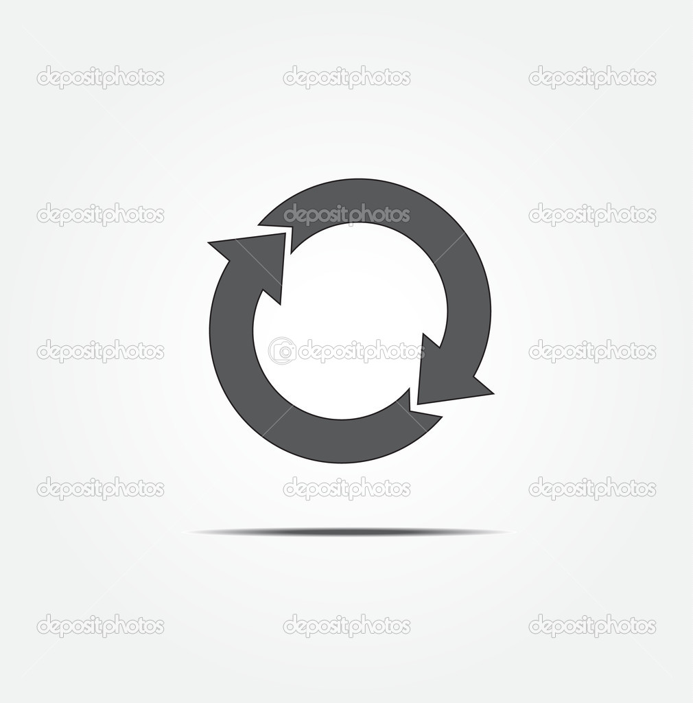 cycle  arrow  vector icon