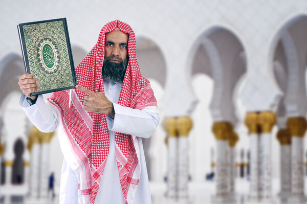 Islamic arabian sheikh