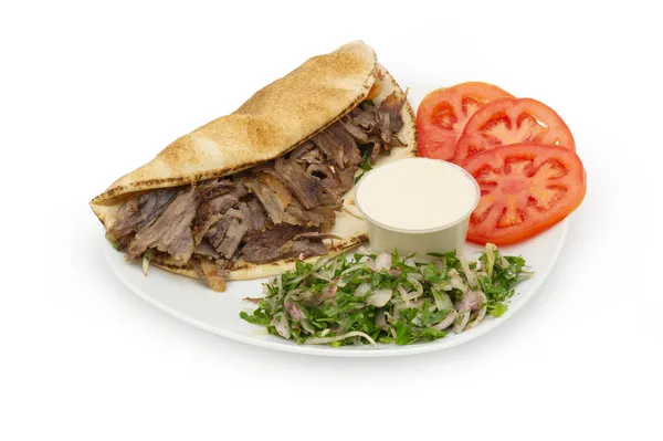 Shawarma doner kebab — Stock Photo, Image