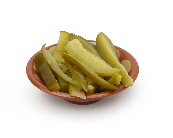 Pickles isolated — Stock Photo, Image
