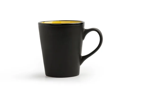 Taza negra — Foto de Stock